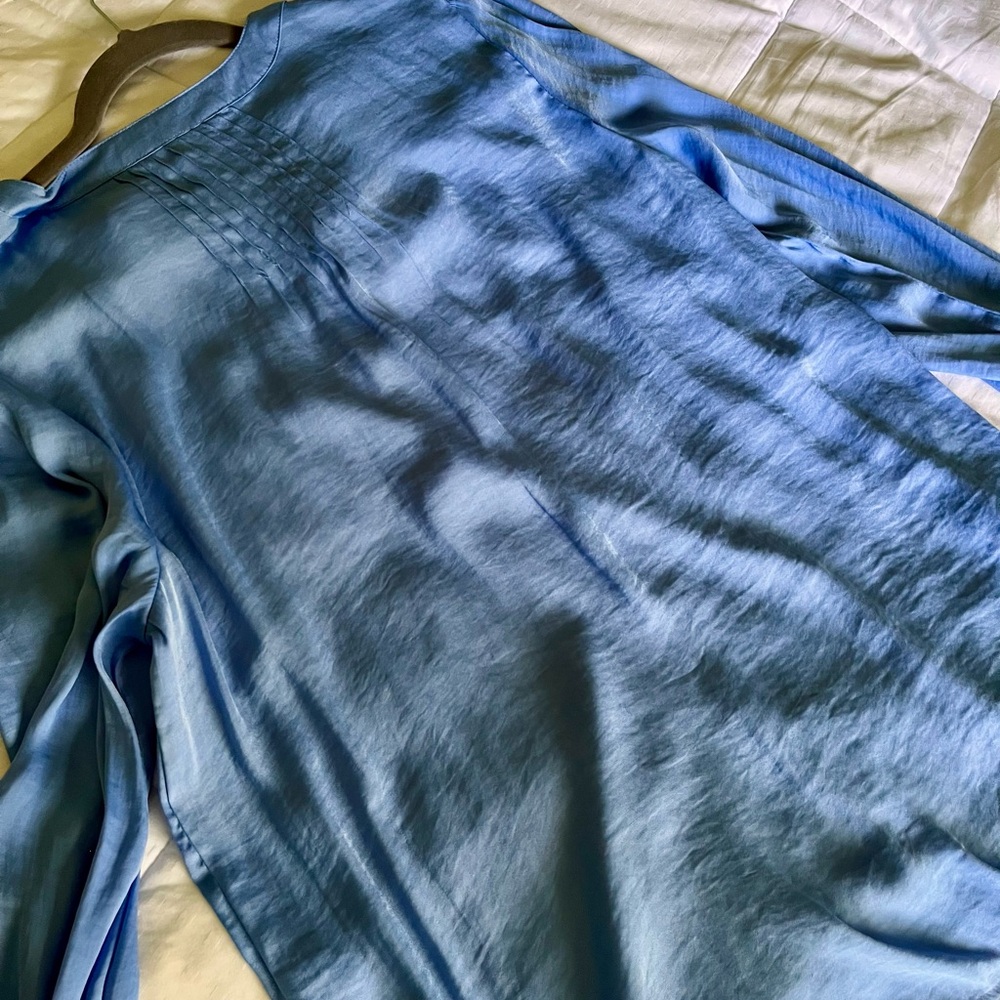 Nine West Light Blue Blouse